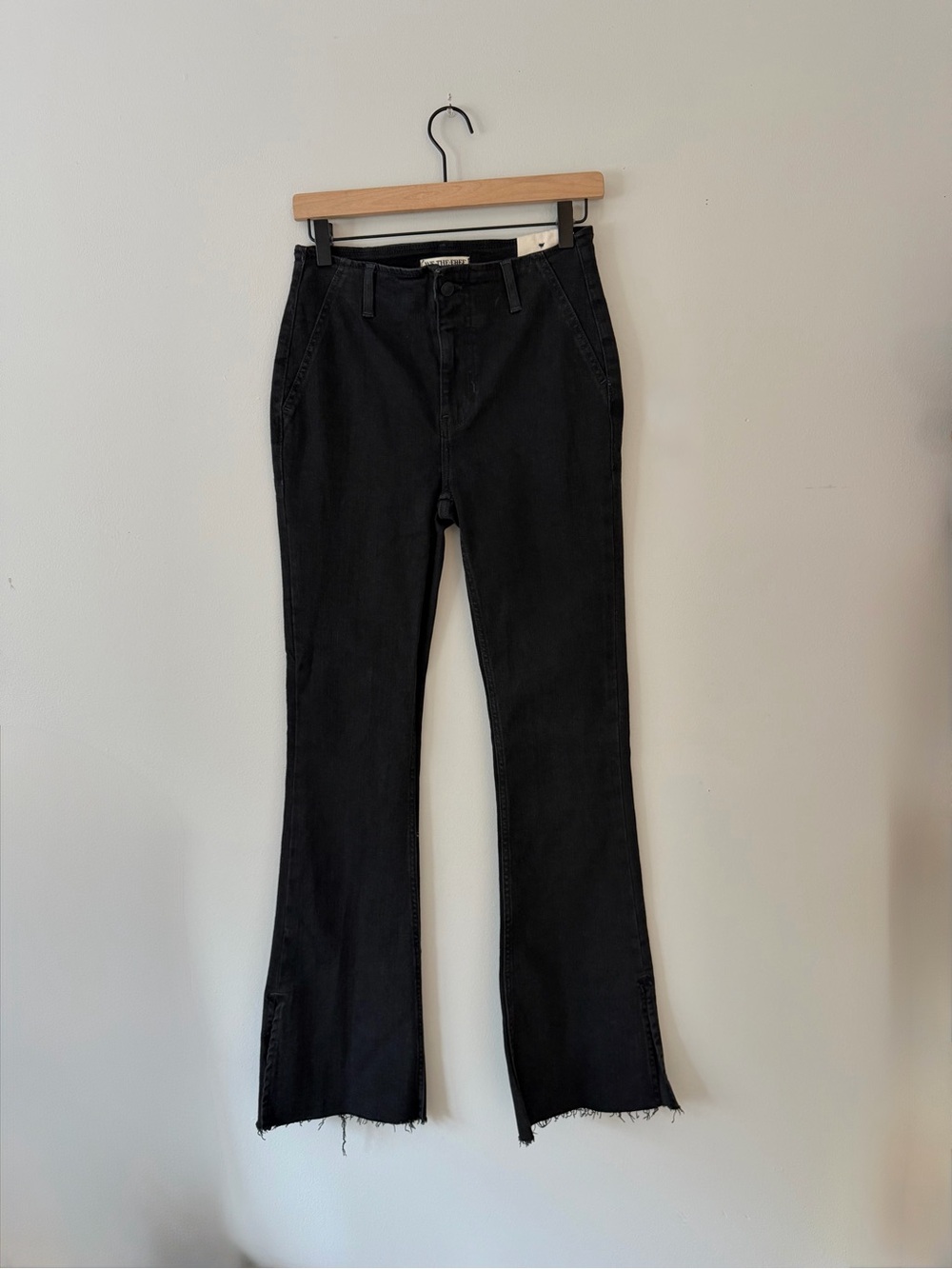 Free People level up slit bootcut jeans